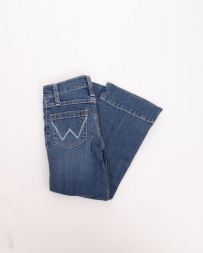 Wrangler® Girls' Medium Wash Trouser