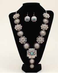 M&F Western Products® Ladies' 30" Concho Necklace Set