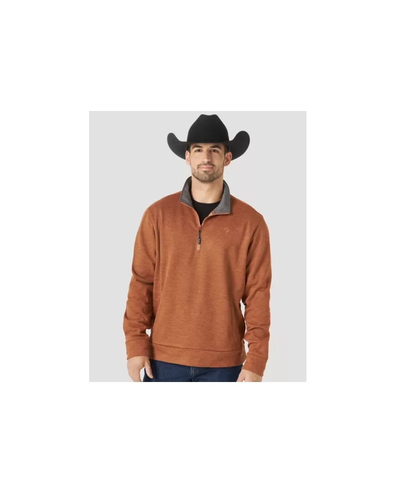 brown 1 4 zip pullover