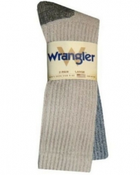 Wrangler® Men's Ultra Dri 2 Pack Boot Sock