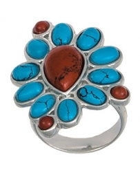 Montana Silversmiths® Ladies' Desert Vintage Cocktail Ring