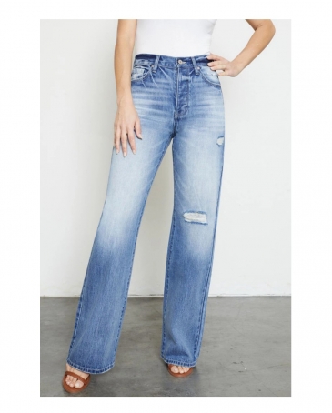 kancan high rise super flare jeans