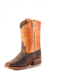 Anderson Bean Boot Company® Kids' Distressed Bison Orange Top