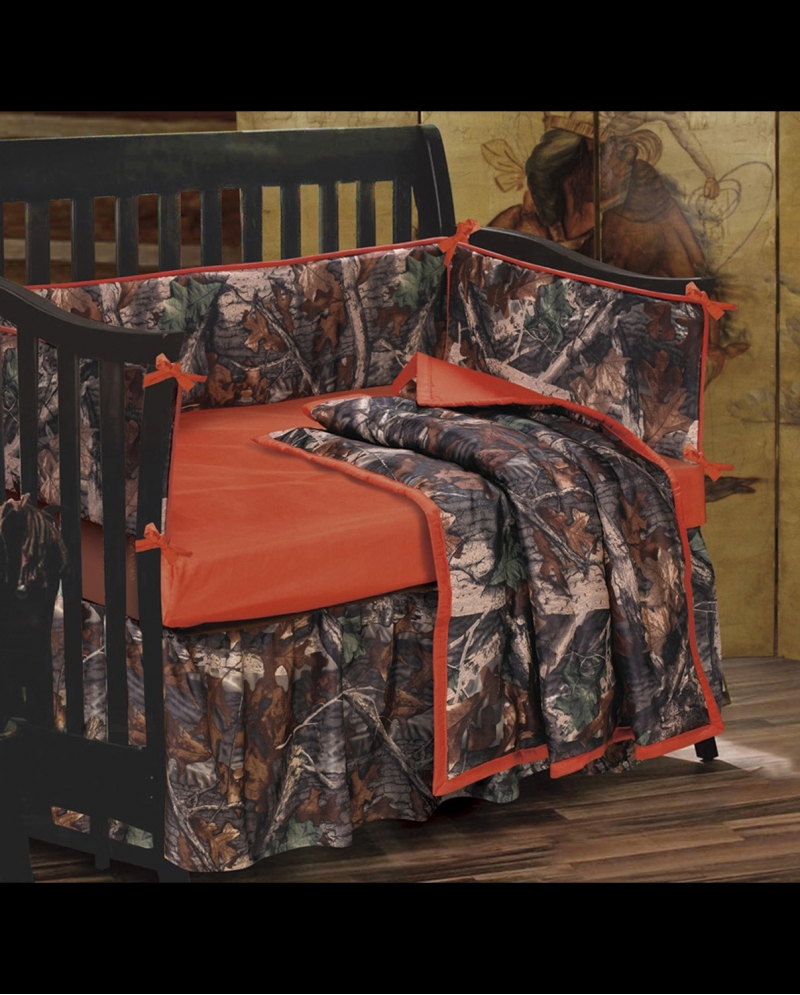 Camo Baby Crib Set 4 Pc Fort Brands Camo Baby Crib Set 4 Pc
