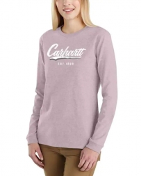 Carhartt® Ladies' LS Chest Logo T-Shirt