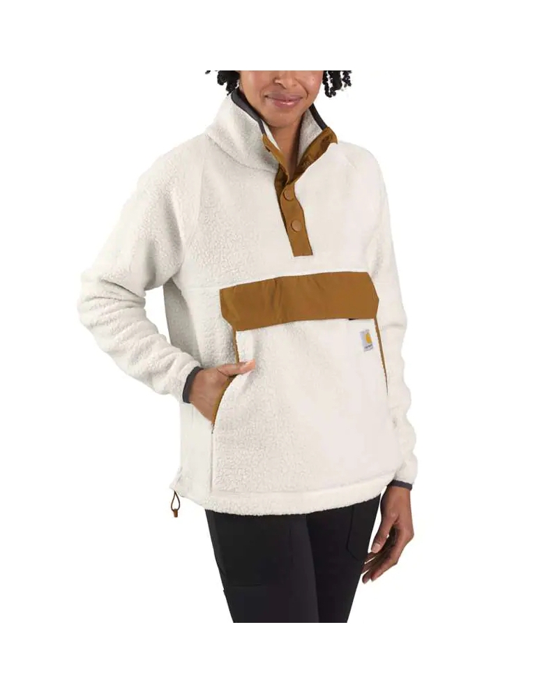 Carhartt® Ladies' 1/4 Snap Fleece Pullover