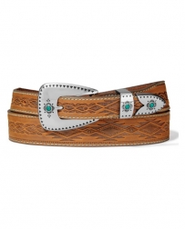 Tony Lama® Men's Turquoise Stone Belt