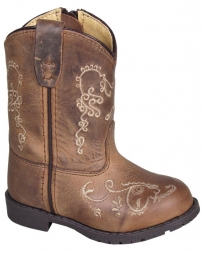 Smoky Mountain® Boots Girls' Toddler Brown Floral Boots