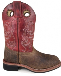 Smoky Mountain® Boots Boys' Youth Jessie Brown/Apple