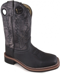 Smoky Mountain® Boots Kids' Duke Black Square Toe Boot