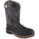 Smoky Mountain® Boots Kids' Duke Black Square Toe Boot