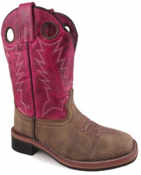 Smoky Mountain® Boots Girls' Traci Brown/Pink Boots