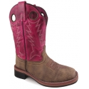 Smoky Mountain® Boots Kids' Traci Brown/Pink Boot