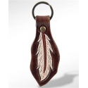 American Darling Feather Stamped Keychain