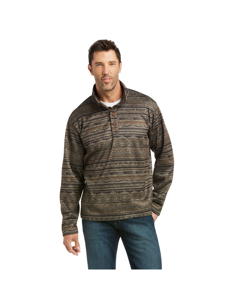 men's serape pullover