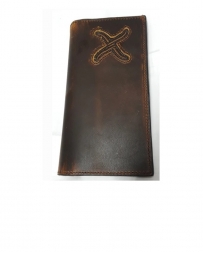 Twisted X® Men's Distressed Bomber Rodeo Wallet