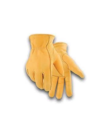 Golden Stag® Men's Red Fleece Lined Elkskin Glove