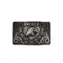 Montana Silversmiths® Bear Arms Eagle Buckle