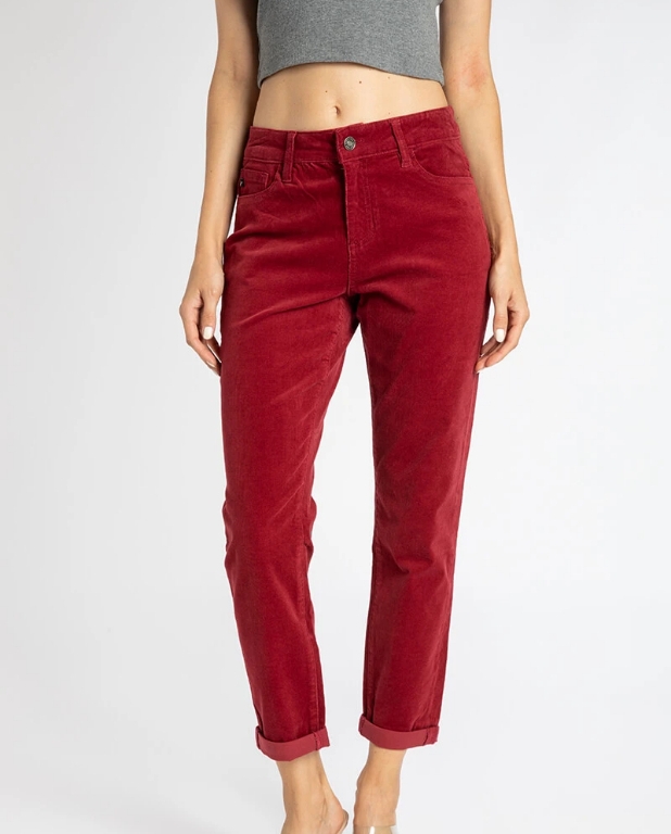 Corduroy mom jeans outlet