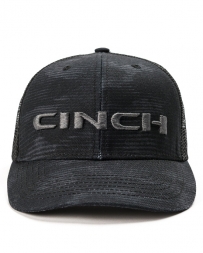 Cinch® Men's Black Trucker Cap