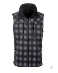 STS Ranchwear Boys' Performance Vest Plaid