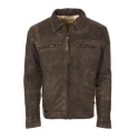 STS Ranchwear Men's Turnback Leather Jacket