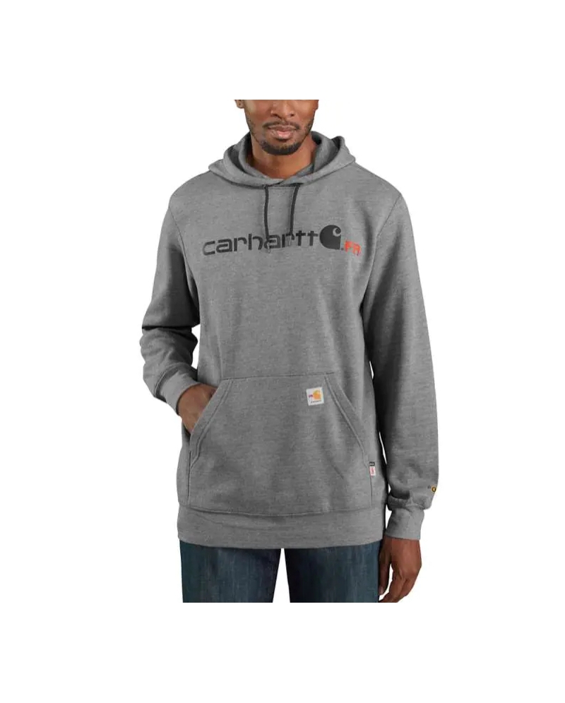 Carhartt® Men's FR Logo Hoodie - Fort Brands