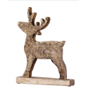 Midwest CBK® Wood Reindeer Figure