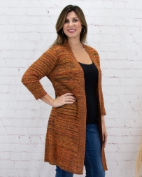 Pine Apparel® Ladies' Long Loose Weave Cardigan