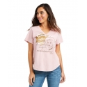 Ariat® Ladies' Cowgirl Coffee Tee