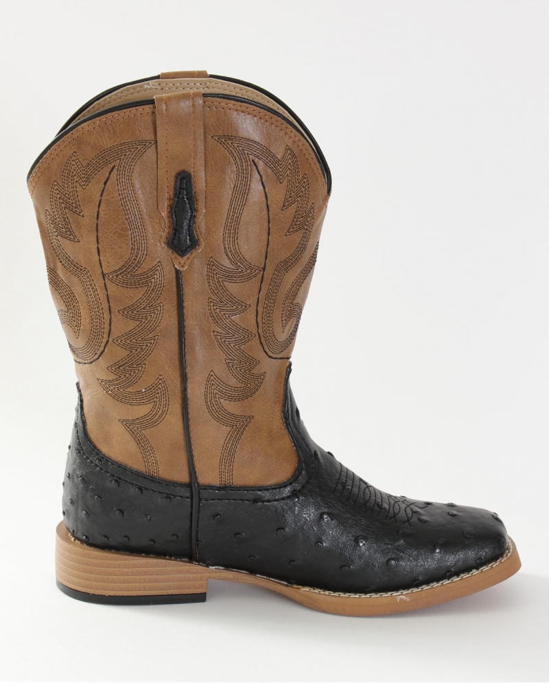 Roper faux online ostrich boots