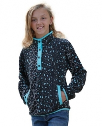 Cruel® Girls' Cheetah Fleece Jacket