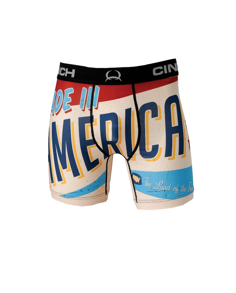 Cinch® Men's 6 Boxer Brief Made In America - Fort Brands