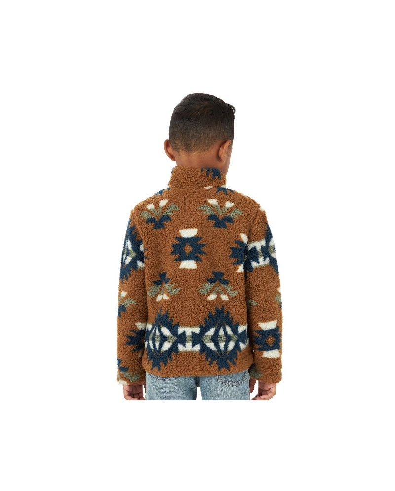 Wrangler® Boys' Aztec Sherpa 1/4 Zip - Fort Brands