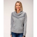 Roper® Ladies' Front Pocket Cowl Neck Sweatshirt