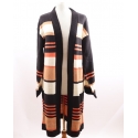 Wrangler Retro® Ladies' Multi Striped Long Cardigan