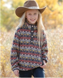 Cruel® Girls' Cactus Print Fleece Pullover