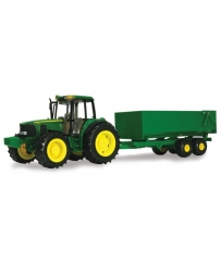 Tomy® Kids' JD 1:16 Tractor W/Wagon