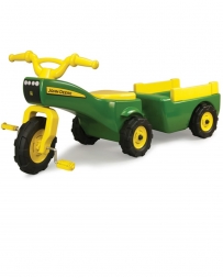 Tomy® Kids' JD Trike And Wagon Set