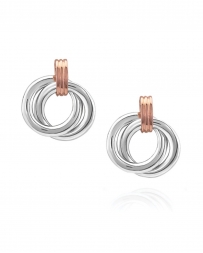 Montana Silversmiths® Ladies' Two Toned Double Earring