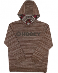 Hooey® Kids' Lock Up Brown Hoodie