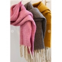 Just 1 Time® Ladies' Fringed Fuzzy Scarf