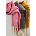 Just 1 Time® Ladies' Fringed Fuzzy Scarf