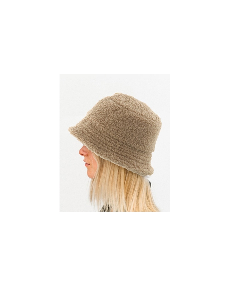 Ladies' Fuzzy Sherpa Bucket Hat 