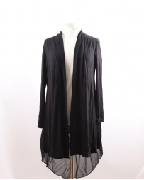 Just 1 Time® Ladies' Black & Sheer Shrug