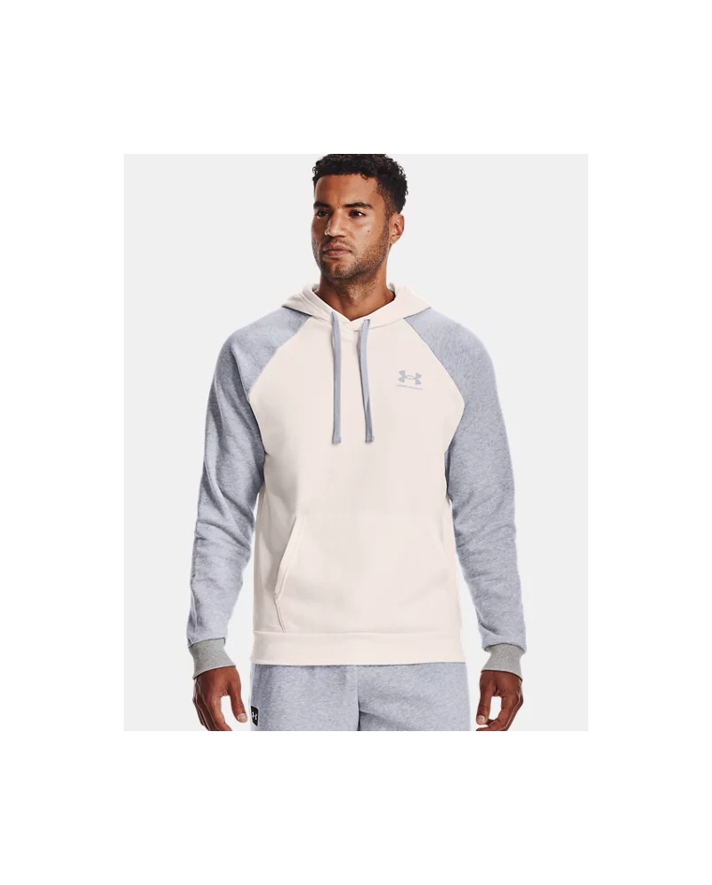 Under Armour® Rival Fleece Colorblock Hoodie - Fort