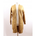 Pine Apparel® Ladies' Mustard Pocket Cardigan