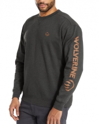 Wolverine® Men's Crewneck Sleeve Logo