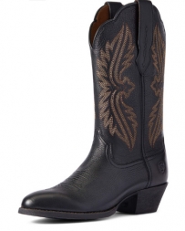 Ariat® Ladies' Heritage R Toe Black