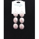 Just 1 Time® Ladies' 3 Tier Concho Earrings